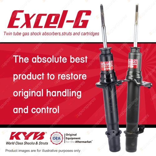 2x Front KYB Excel-G Shock Absorbers for Honda Accord CU2 Euro K24Z3 2.4 I4 FWD