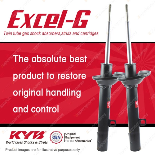 2x Rear KYB Excel-G Strut Shock Absorbers for Honda Accord SY AC AD FWD Sedan