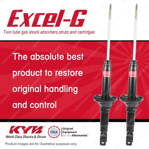 2x Rear KYB Excel-G Shock Absorbers for Honda Accord CB9 CD5 CE1 I4 FWD Wagon