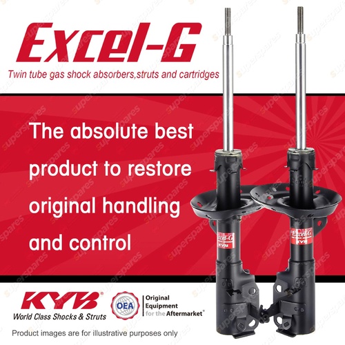 Front KYB Excel-G Strut Shock Absorbers for Honda City GM Jazz Fit GE Insight ZE