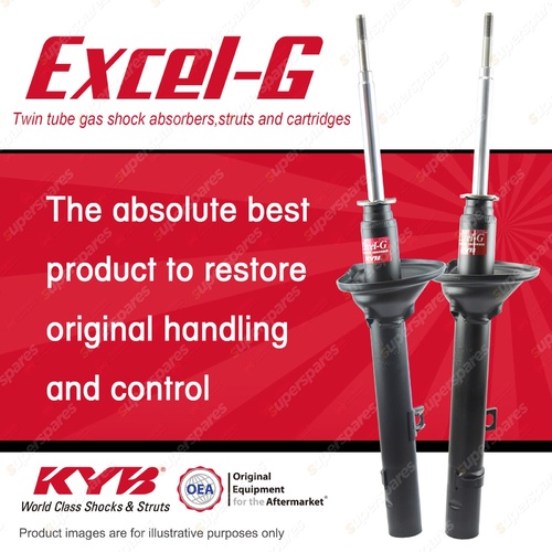 2x Rear KYB Excel-G Strut Shock Absorbers for Honda Civic SL EN1 1.3 I4 FWD