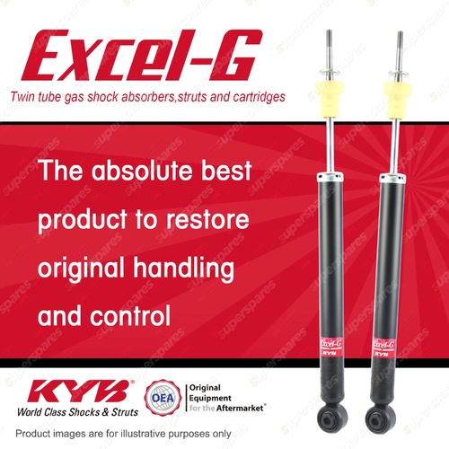 2x Rear KYB Excel-G Shock Absorbers for Honda Civic FD1 FD2 I4 FWD Sedan