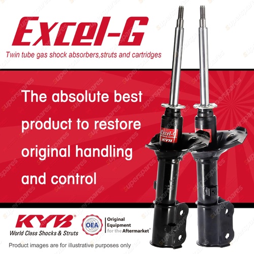 2x Front KYB Excel-G Strut Shock Absorbers for Hyundai Accent LC LS I4 FWD All