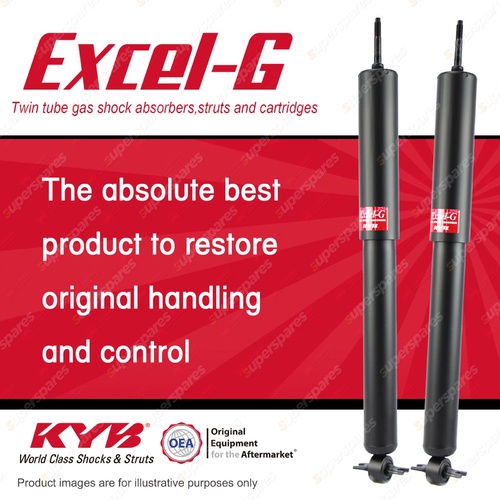 2x Front KYB Excel-G Shock Absorbers for Jeep Cherokee XJ I6 DT4 4WD SUV 94-01