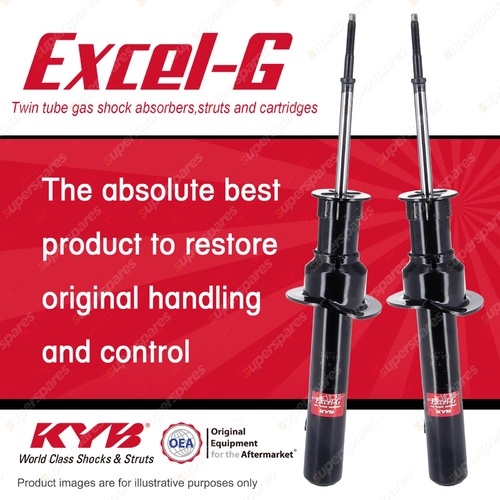 2x Front KYB Excel-G Strut Shock Absorbers for Jeep Grand Cherokee WH 4WD SUV