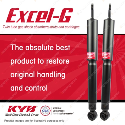 2x Rear KYB Excel-G Shock Absorbers for KIA Carnival KV11 K5 2.5 V6 FWD Wagon