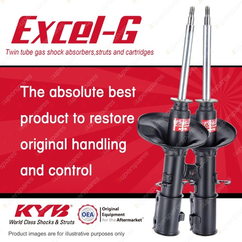 2x Front KYB Excel-G Strut Shock Absorbers for KIA Cerato LD G4GC 2.0 I4 FWD