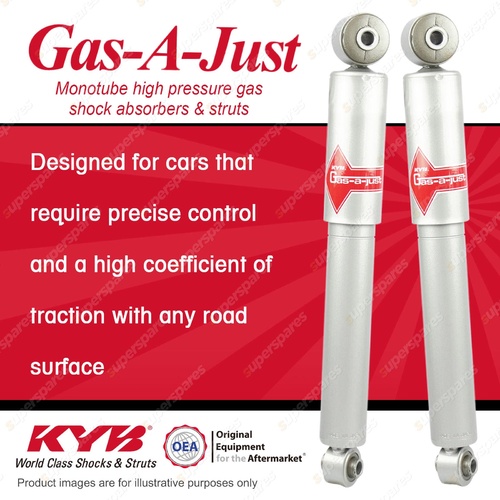 2x Rear KYB Gas-A-Just Shock Absorbers for KIA Cerato YD Rio UB All Styles 11-ON