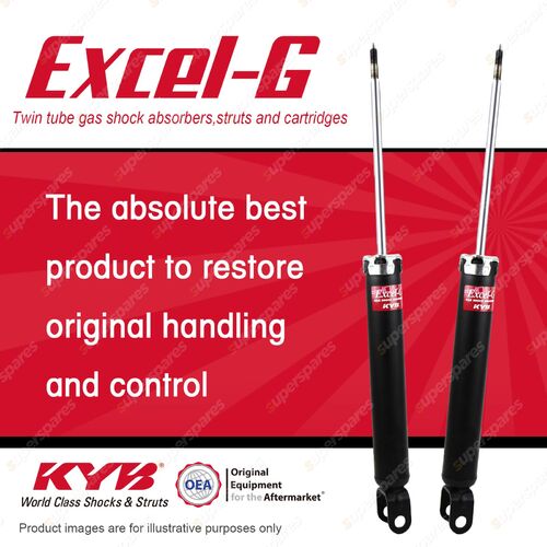 2x Rear KYB Excel-G Shock Absorbers for KIA Magentis MG I4 V6 FWD Sedan 06-10