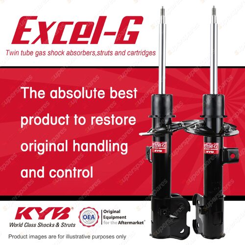 2x Front KYB Excel-G Strut Shock Absorbers for KIA Sorento XM XM UM 4WD FWD