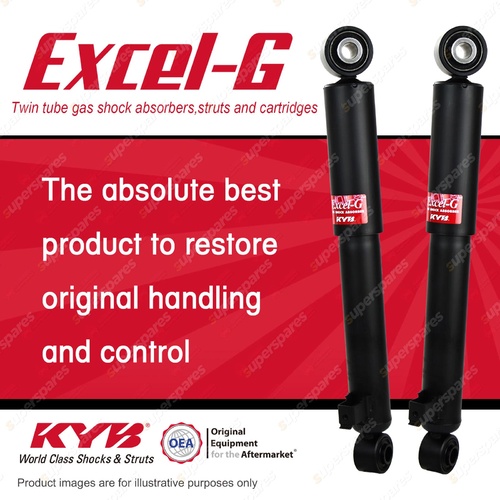 2x Rear KYB Excel-G Shock Absorbers for KIA Sorento XM 4WD SUV 2009-2013