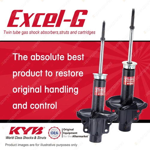 2x Front KYB Excel-G Shock Absorbers for KIA Sportage JA553 FE 2.0 I4 4WD 99-04