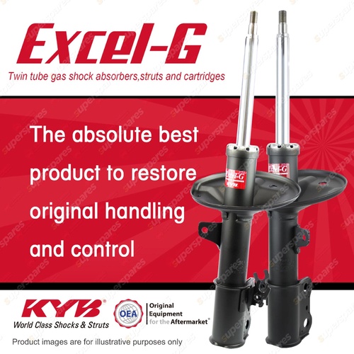 2x Front KYB Excel-G Strut Shock Absorbers for Lexus ES MCV20 MCV21 V6 FWD