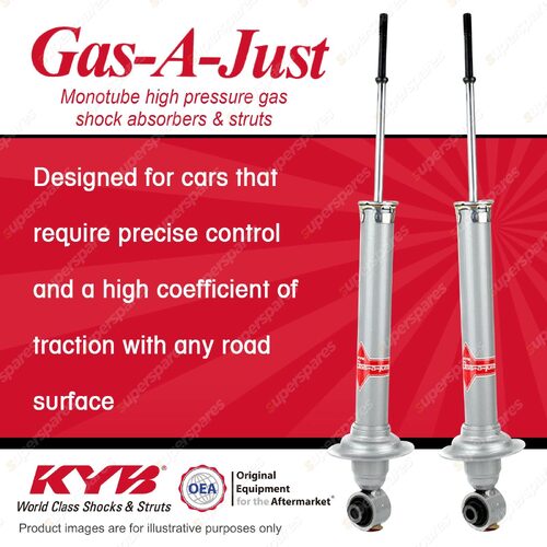 2x Rear KYB Gas-A-Just Shock Absorbers for Lexus IS250 GSE20R IS350 GSE21R