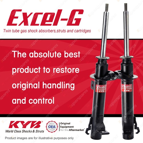 2x Front KYB Excel-G Strut Shock Absorbers for Mazda Mazda 2 DY ZY 02-07