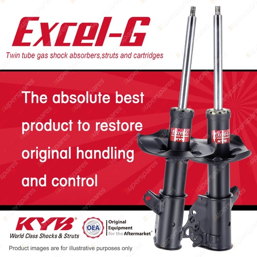 2x Front KYB Excel-G Strut Shock Absorbers for Mazda 323 Familia BJ I4 98-04