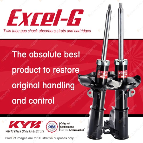 2x Front KYB Excel-G Strut Shock Absorbers for Mazda 323 Familia BJ Premacy I4