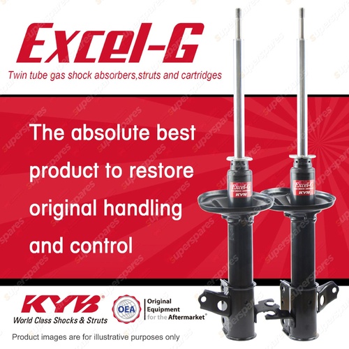 2x Rear KYB Excel-G Strut Shock Absorbers for Mazda 323 BA V6 FWD 94-98