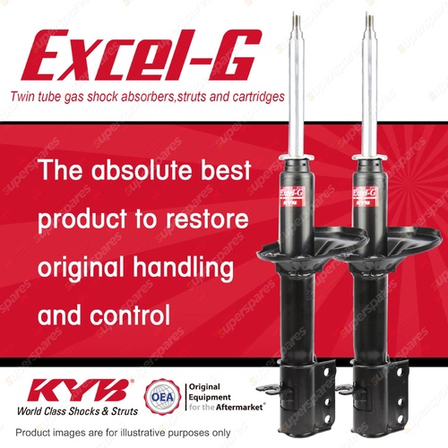 2x Rear KYB Excel-G Strut Shock Absorbers for Mazda 626 GV F2 2.2 I4 FWD Wagon