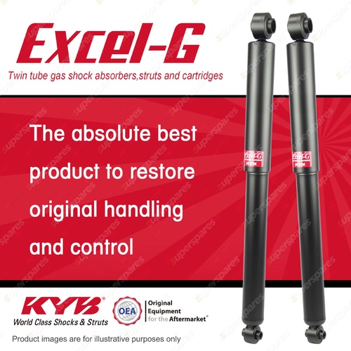 2x Rear KYB Excel-G Shock Absorbers for Mazda B2500 B2600 Bravo I4 4WD 87-06