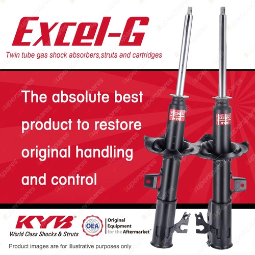 2x Front KYB Excel-G Strut Shock Absorbers for Mazda MPV LW V6 FWD Wagon 95mm