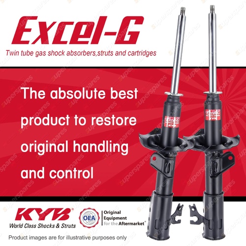 2x Front KYB Excel-G Strut Shock Absorbers for Mazda MPV LW V6 FWD Wagon 24mm