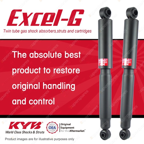 2x Rear KYB Excel-G Shock Absorbers for Mazda MPV LV JE 3.0 V6 RWD Wagon 93-99