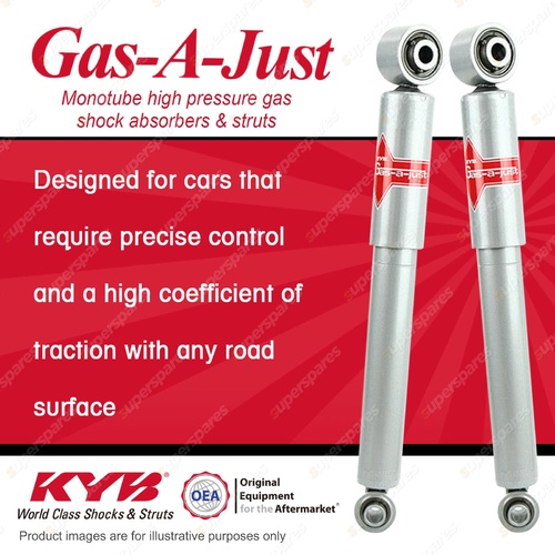 2x Rear KYB Gas-A-Just Shocks for Mercedes Benz Vito Viano 639 Excl. Pneumatic