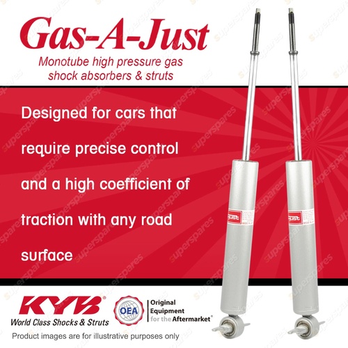 2x Rear Gas-A-Just Shocks for Mercedes Benz R107 280 300 350 380SL 450SL 500SL