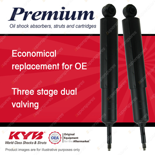 2x Front KYB Premium Shock Absorbers for Mercedes Benz W460 230GE 300GD 4WD