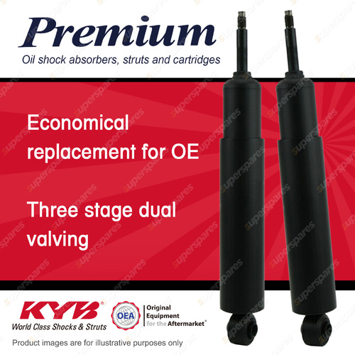 2x Front KYB Premium Shock Absorbers for Mercedes Benz 300GE W463 RWD Wagon