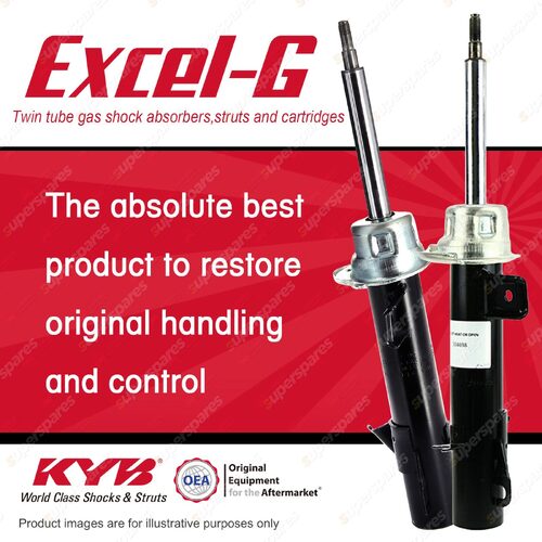 2x Front KYB Excel-G Strut Shock Absorbers for MINI Cooper R56 R57 R57 FWD