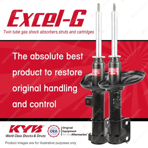 2x Front KYB Excel-G Strut Shock Absorbers for Mitsubishi 380 DB 6G75 3.8 I4