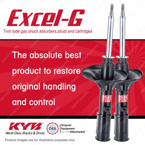 2 Front KYB Excel-G Strut Shock Absorbers for Mitsubishi Nimbus UF RVR N11W N13W