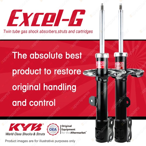 2x Front KYB Excel-G Strut Shock Absorbers for Mitsubishi Outlander ZJ ZK 12-13