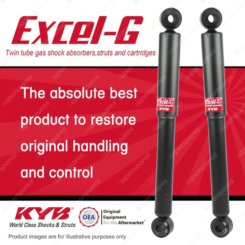 2x Rear KYB Excel-G Shocks for Mitsubishi Express Starwagon SF SG SH SJ WA