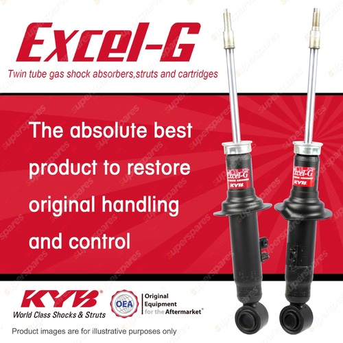 2x Front KYB Excel-G Shock Absorbers for Nissan 300ZX Z32 VG30DE 3.0 V6 RWD