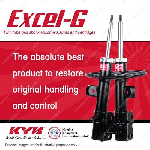 2x Front KYB Excel-G Strut Shock Absorbers for Nissan Altima L33 I4 V6 FWD