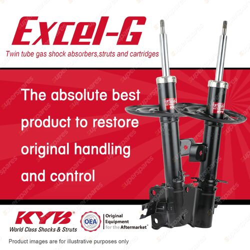 2x Front KYB Excel-G Strut Shock Absorbers for Nissan Murano Z51 VQ35DE 3.5 V6