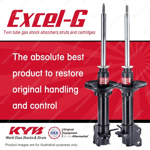 2x Rear KYB Excel-G Strut Shock Absorbers for Nissan NX NX-R B13 Pulsar N14