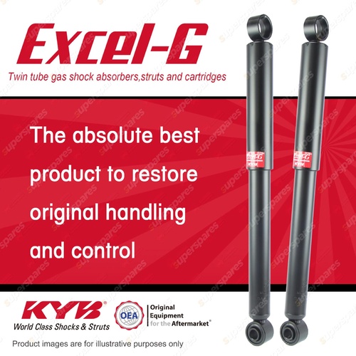 2x Rear KYB Excel-G Shock Absorbers for Nissan Patrol Y60 GQ Y61 GU 4WD