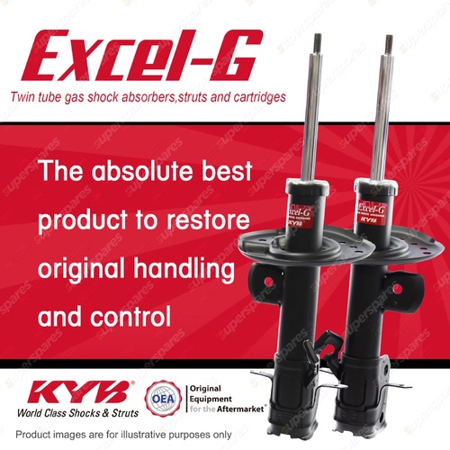 2x Front KYB Excel-G Strut Shock Absorbers for Nissan Pulsar Sylphy B17 C12 I4