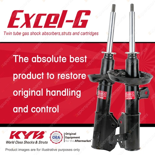 2x Front KYB Excel-G Strut Shock Absorbers for Opel Zafira ZJ I4 FWD Wagon