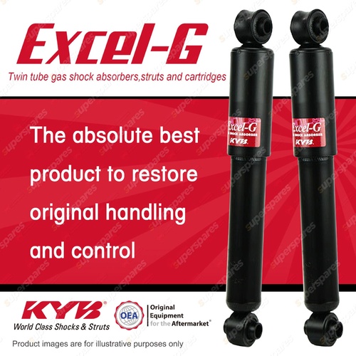 2x Rear KYB Excel-G Shock Absorbers for Peugeot 205 309 Hatchback 84-94