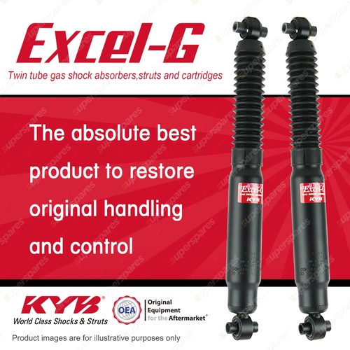 2x Rear KYB Excel-G Shock Absorbers for Peugeot 207 5FW 9HZ 5FS 9HR I4 Wagon