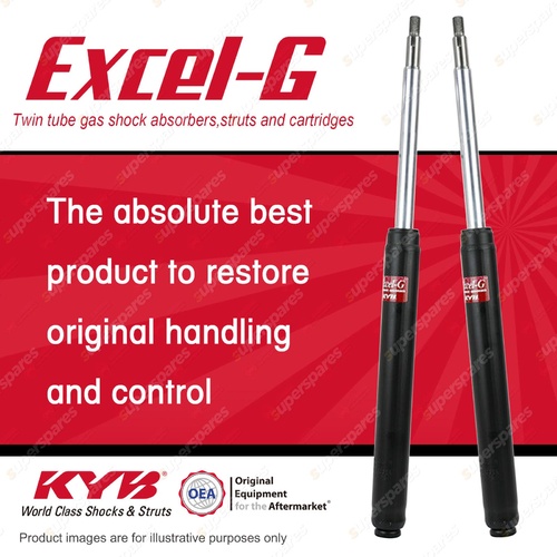 2x Front KYB Excel-G Cartrige Shock Absorbers for Porsche 911 F6 RWD Coupe 73-77