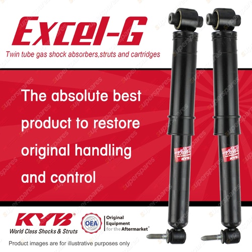 2x Rear KYB Excel-G Shock Absorbers for Renault Megane X84 I4 DT4 FWD 03-10