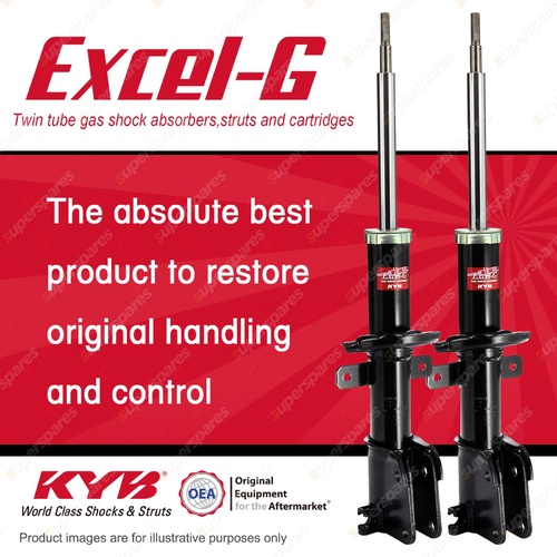 2x Front KYB Excel-G Strut Shock Absorbers for Renault Trafic L1H1 L2H1 DT4 I4