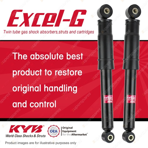 2x Rear KYB Excel-G Shock Absorbers for Renault Trafic L1H1 L2H1 DT4 I4 FWD