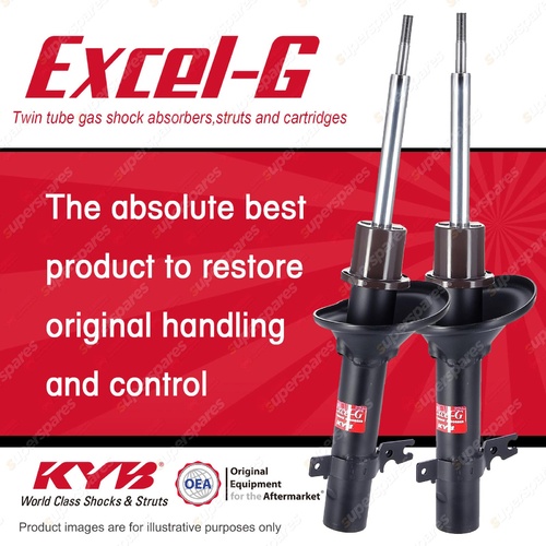 2x Front KYB Excel-G Strut Shock Absorbers for Rover 25 16K 1.6 I4 FWD Hatch